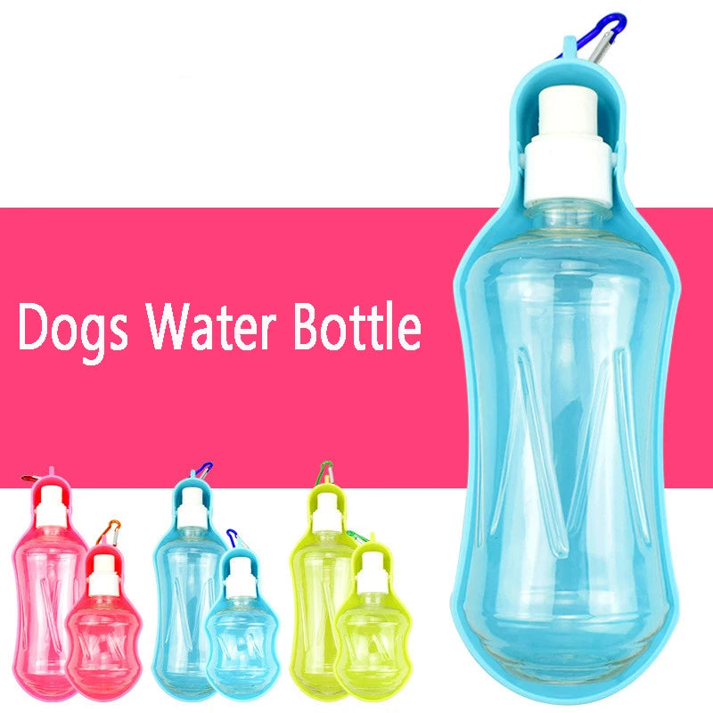  Trendy Water Bottle with Bowl for Pets: Hydration on the Go!