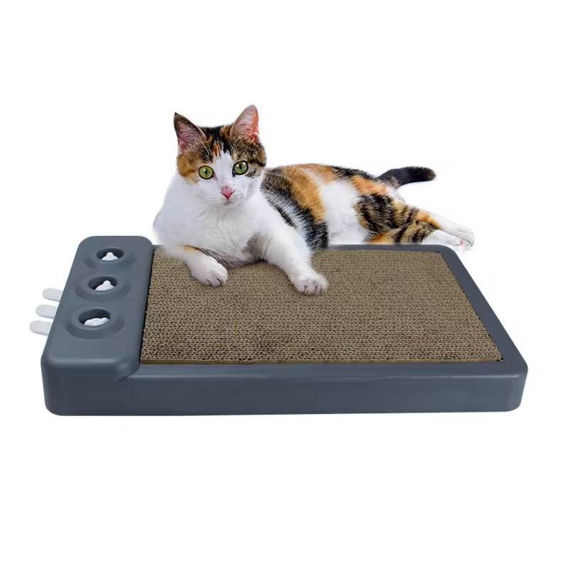 Multifunctional Cat Claw Board – Corrugated Paper Pet Toy & Treadmill for Pawsome Fun!