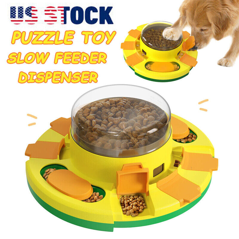 Dogs Puzzle Toy Enrichment Pet Slow Feeder Dispenser for Food and Treat 