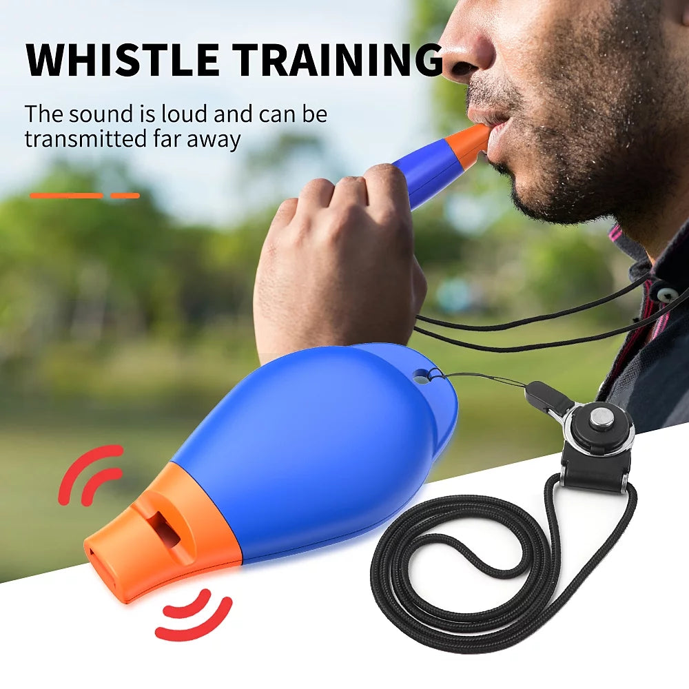 Dog Training Clicker and Whistle 2 in 1 with Wrist Strap - Dog Training Clickers Puppy Training Clicker for Cats Birds Horses 2Pcs