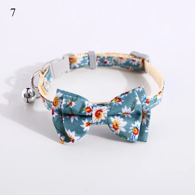 Plaid Print Bow Tie Collar: Style Meets Sophistication for Your Pet