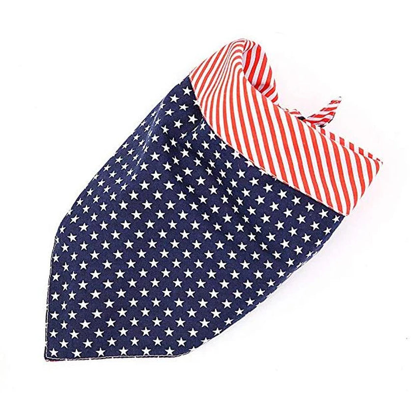 Classical Reversible Cotton Bandana for dogs