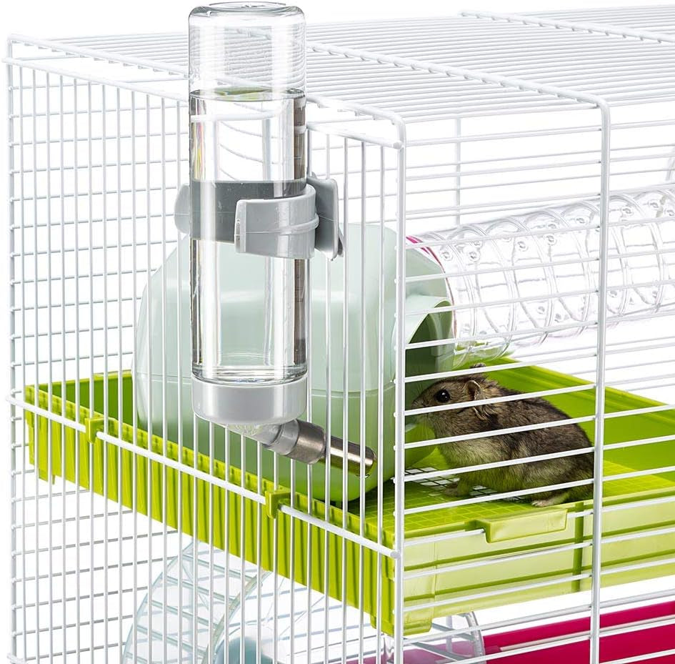 Laura Small Hamster Cage | Fun & Interactive Cage Measures 18.11L X 11.61W X 14.8H & Includes All Accessories