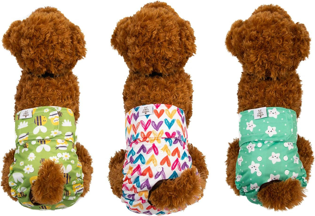 Stay Clean & Comfy: Washable Reusable Dog Diapers Xs