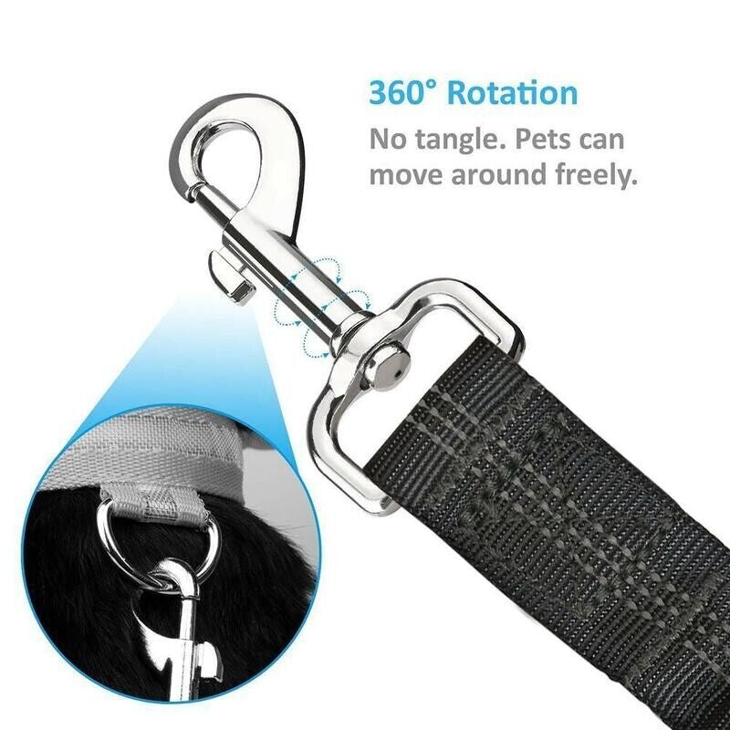 2 Pack Pet Safety Seatbelt – Travel Safe with Your Furry Friends!