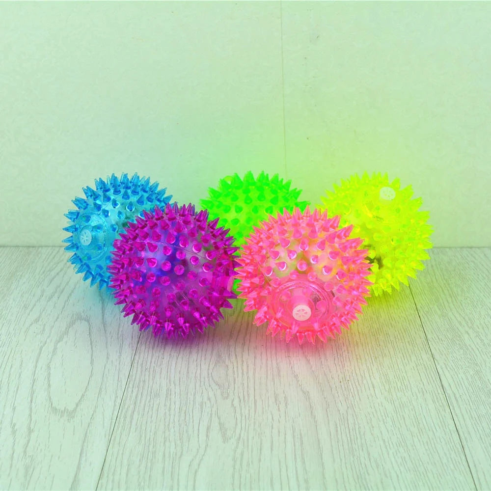 Dog Spiky Ball Toys – Bouncy Fun for Your Furry Friend!