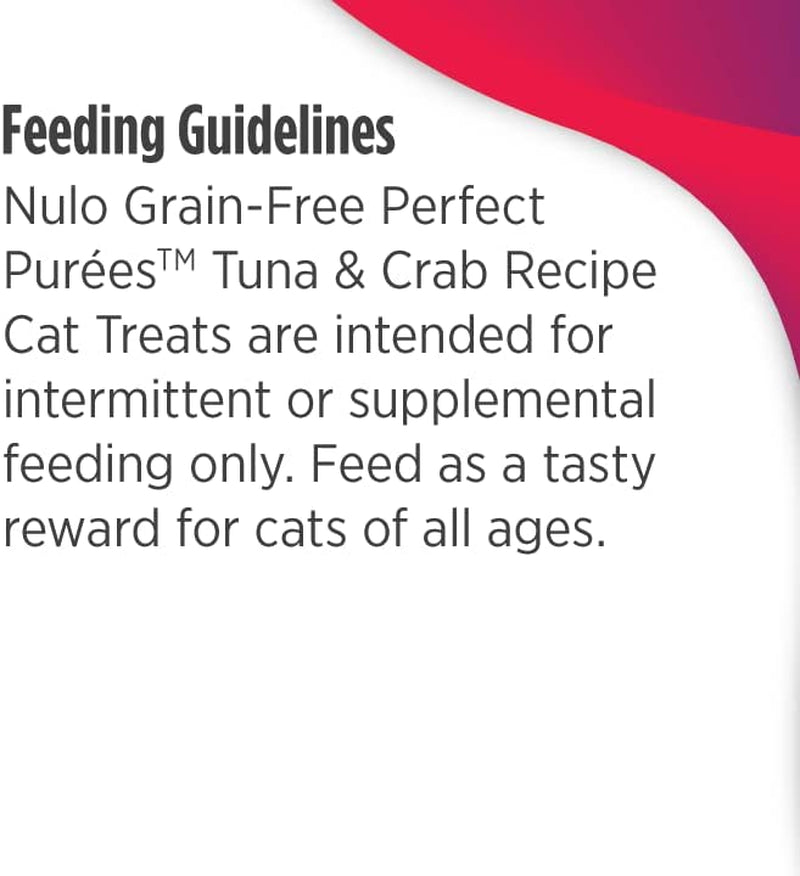 Grain-Free Tuna & Crab Puree – Premium Squeezable Cat Treats & Meal Topper, High Moisture for Hydration (0.5 oz)