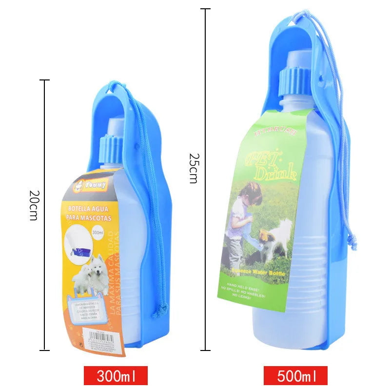  Trendy Water Bottle with Bowl for Pets: Hydration on the Go!