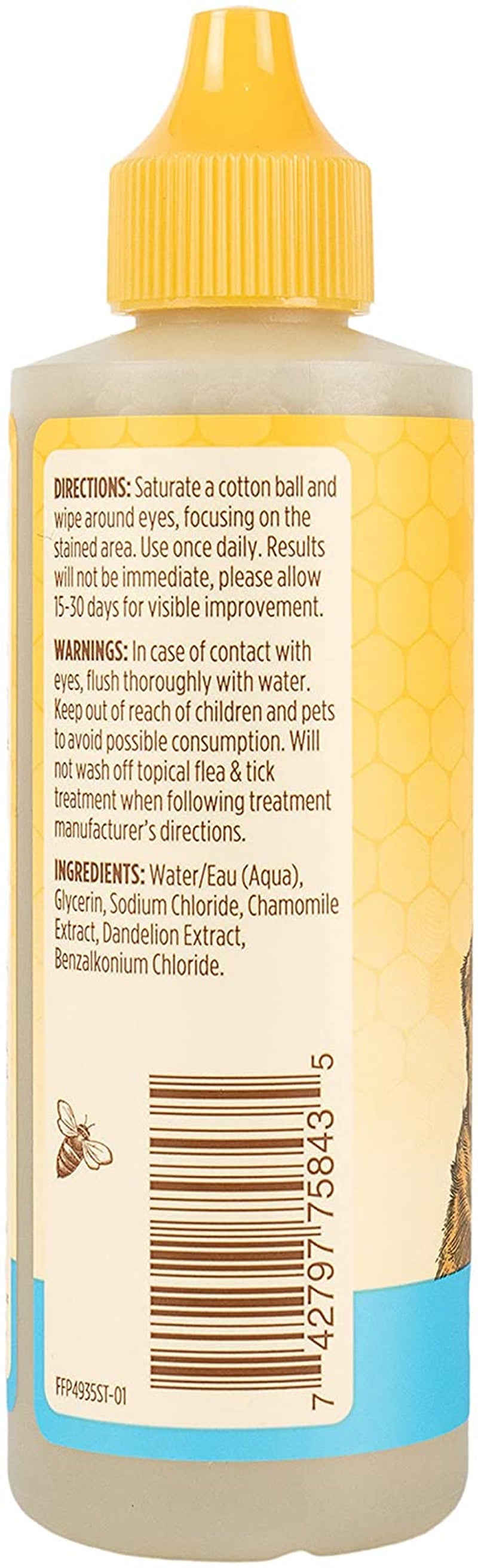 Tear Stain Remover for Dogs with Chamomile - Puppy & Dog Tear Stain Remover - Cruelty Free