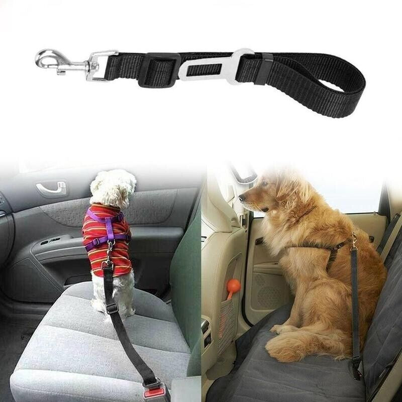 2 Pack Pet Safety Seatbelt – Travel Safe with Your Furry Friends!