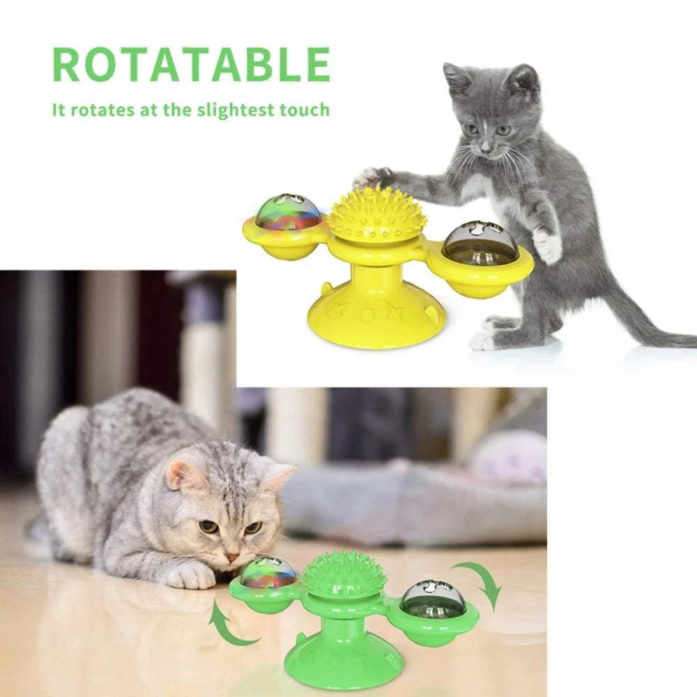 Cat Toy Turntable – The Ultimate Playtime Experience!