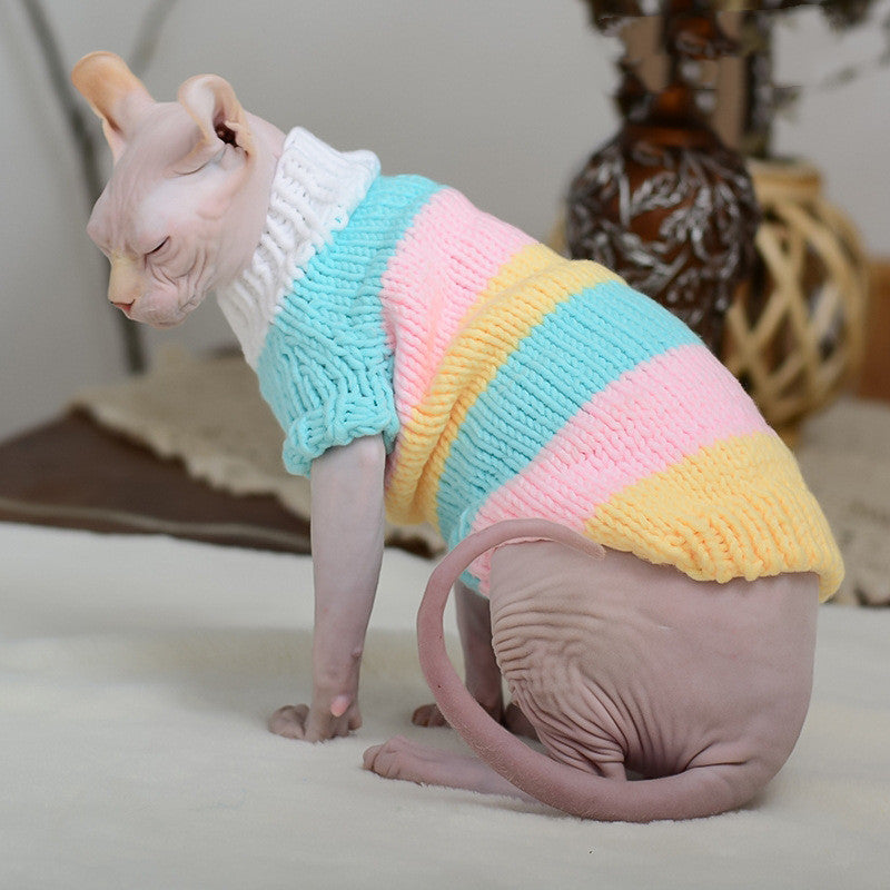 Cozy Warm Sweater for Cats – Perfect Fit Pet Apparel