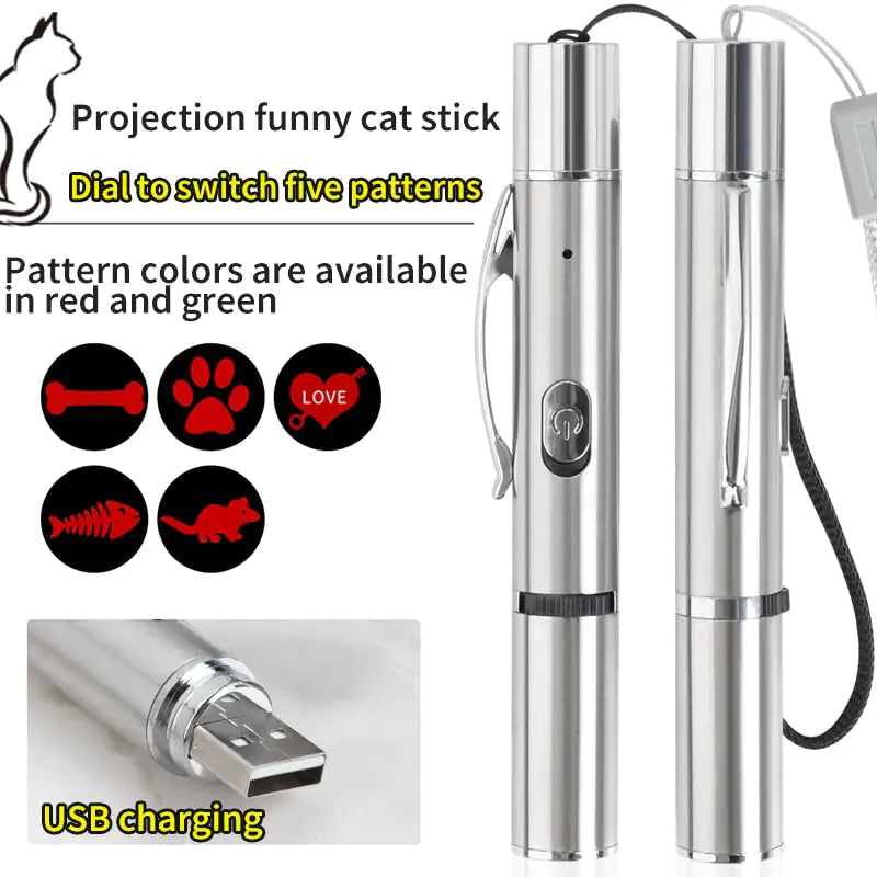 PRIMI PETS Laser Pointer: Endless Adventure Awaits for Your Feline Friend!