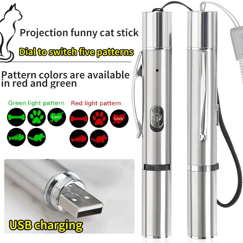 PRIMI PETS Laser Pointer: Endless Adventure Awaits for Your Feline Friend!