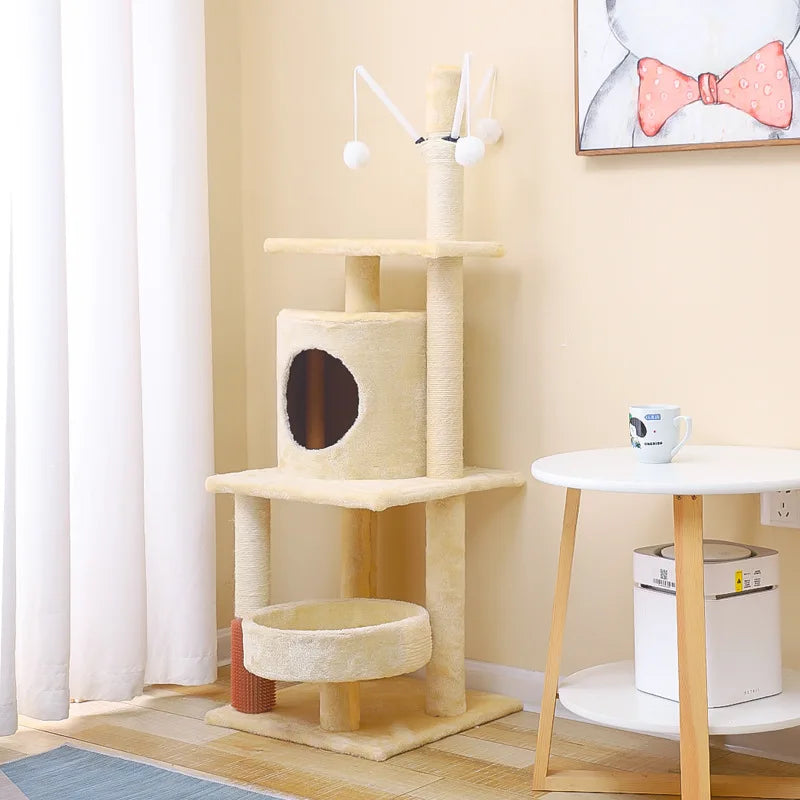 Cat Tree Tower Scratcher: The Ultimate Playground for Your Feline Friends!