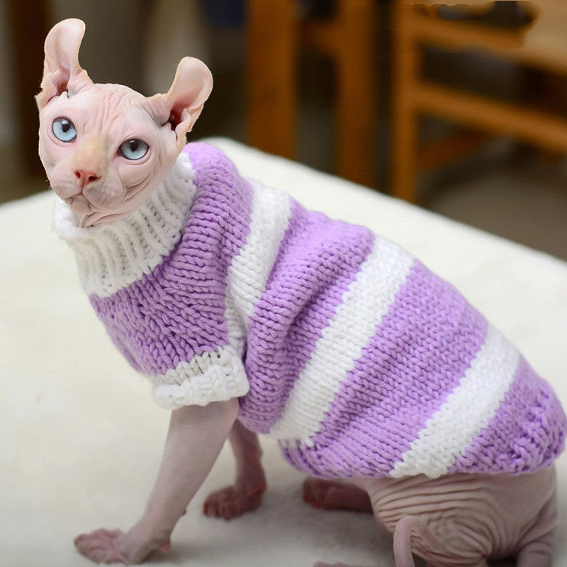 Cozy Warm Sweater for Cats – Perfect Fit Pet Apparel