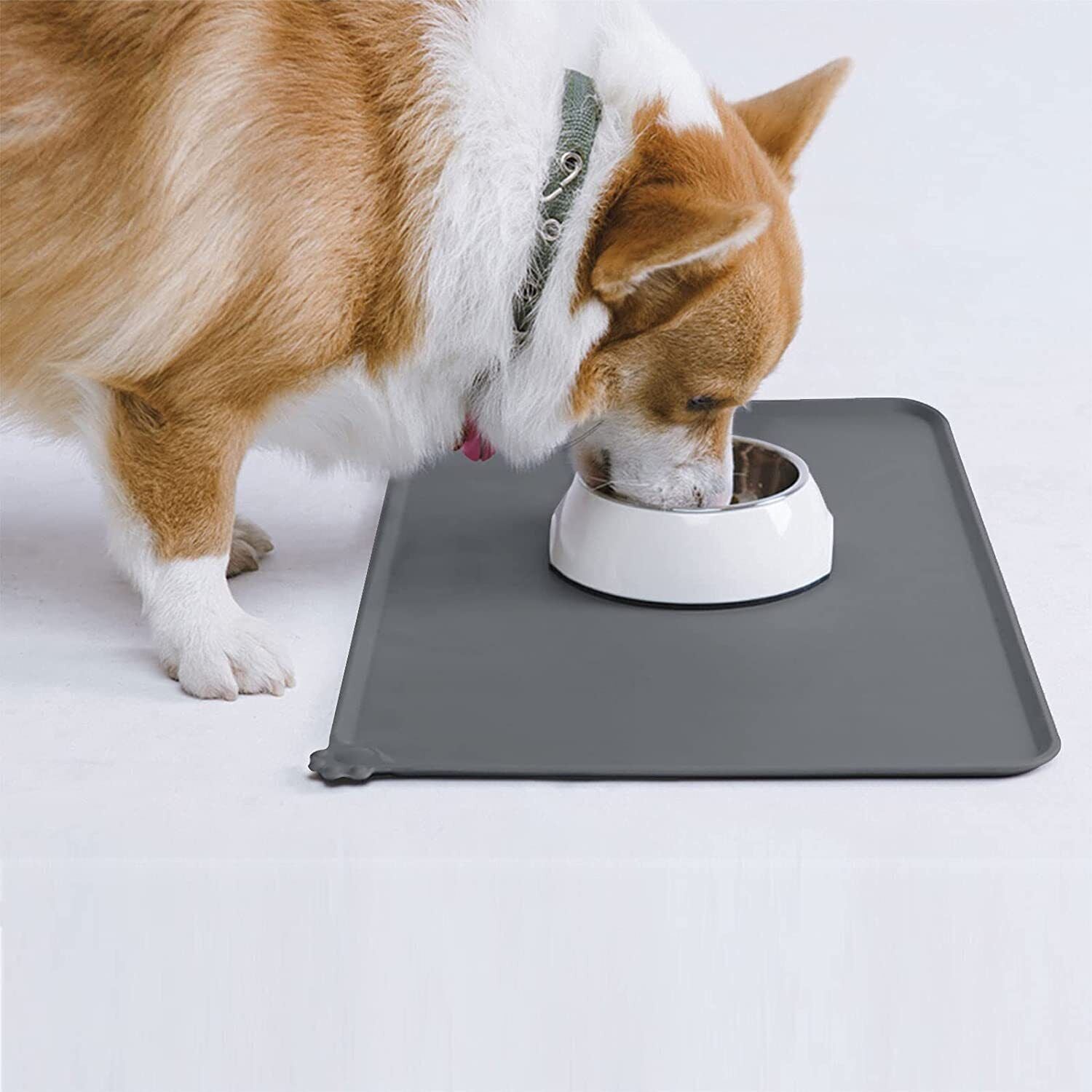 Cat Dog Food Mat – Waterproof Non-Slip Silicone Feeding Mat for Pawsome Mealtimes!