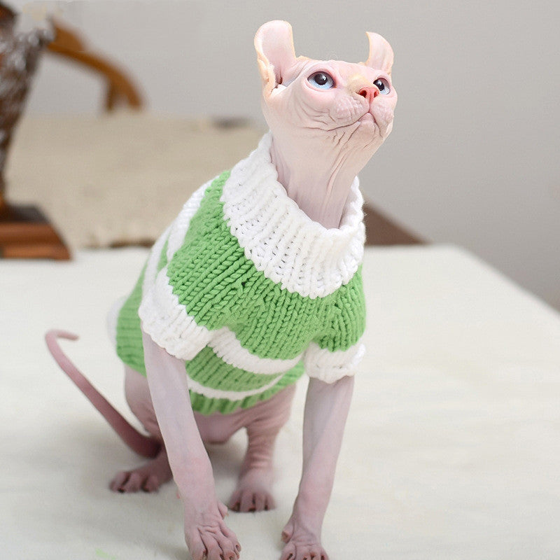 Cozy Warm Sweater for Cats – Perfect Fit Pet Apparel