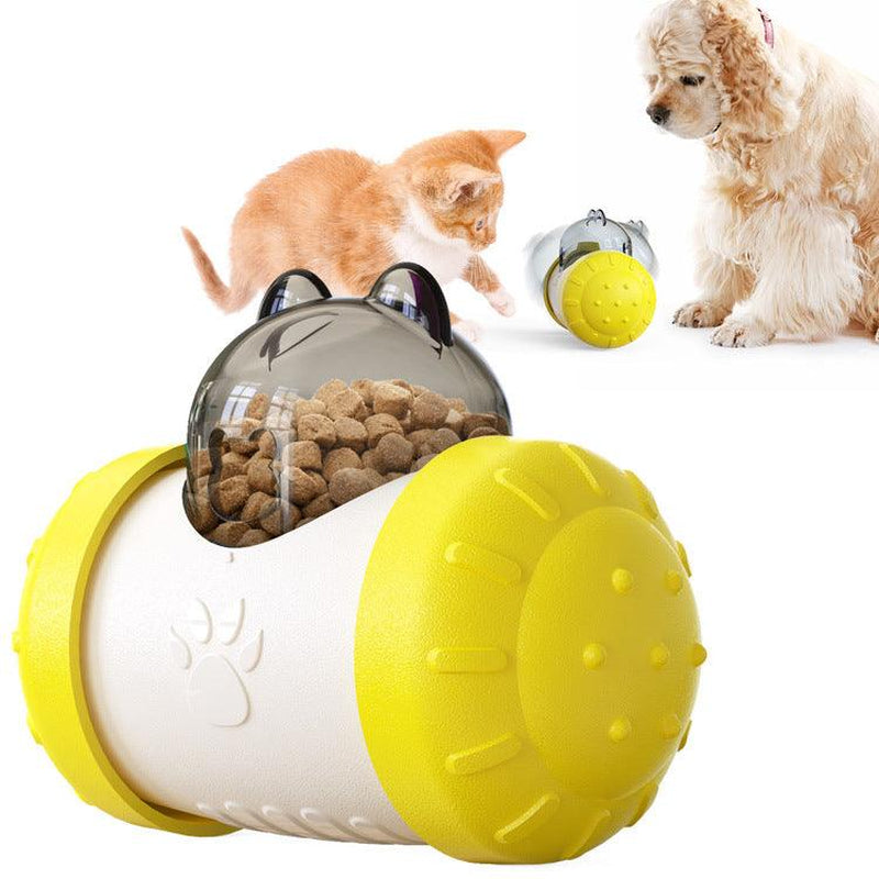 The Enchanted Treat Hunt: Interactive Food Dispensing Toy for Dogs