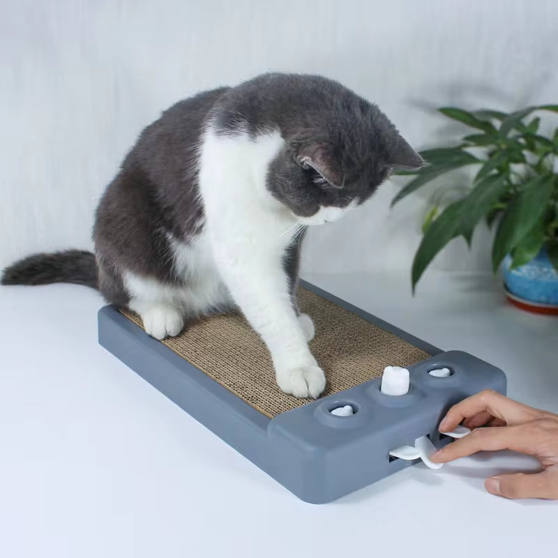 Multifunctional Cat Claw Board – Corrugated Paper Pet Toy & Treadmill for Pawsome Fun!