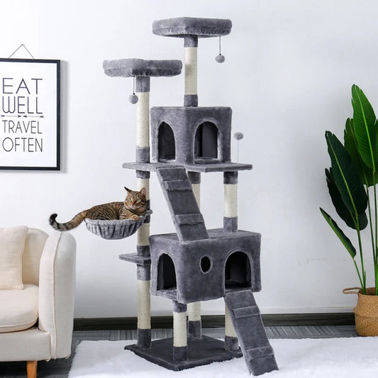 Cat Tree Tower Scratcher: The Ultimate Playground for Your Feline Friends!