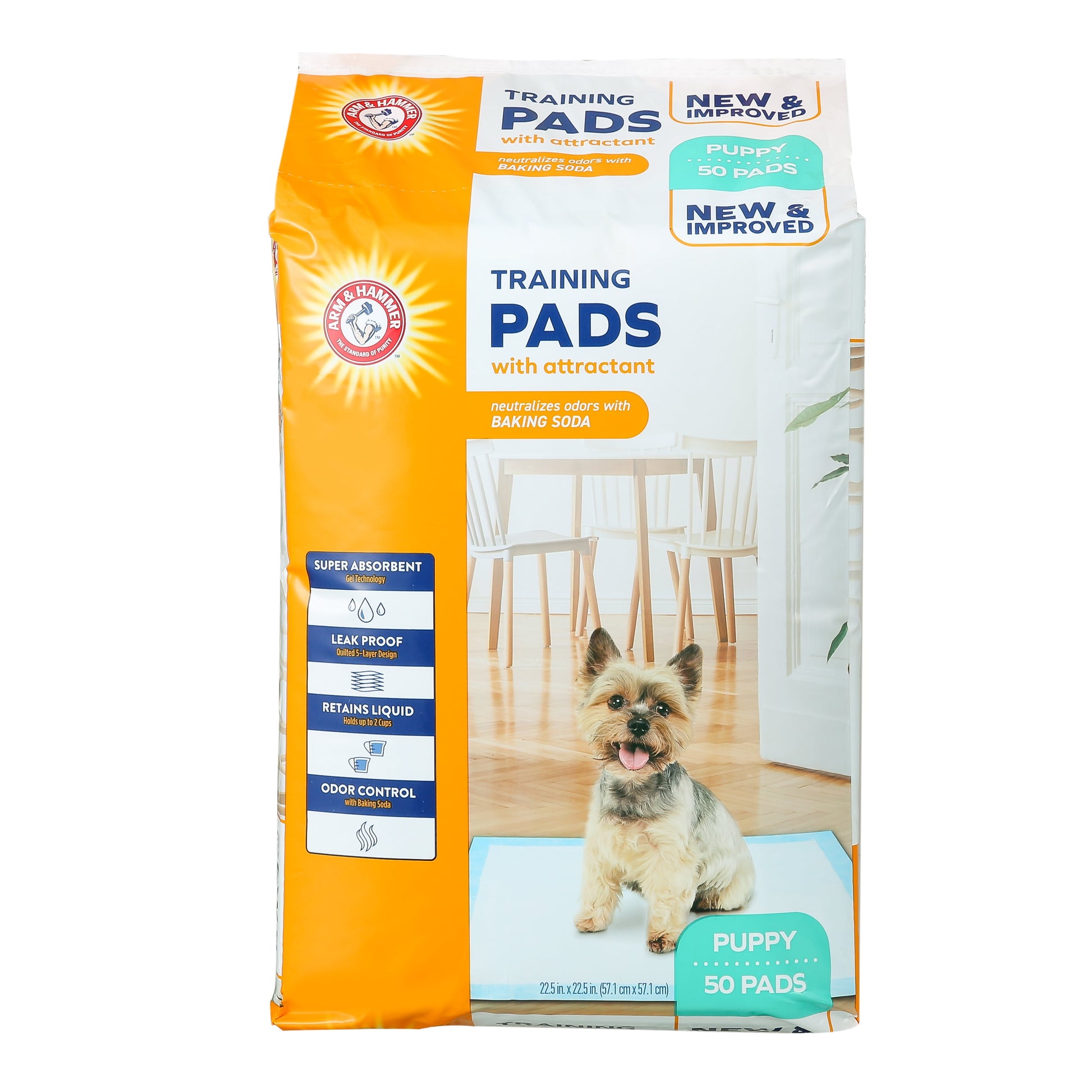 Dogs & Puppy Training Pads with Attractant (50 Pads)