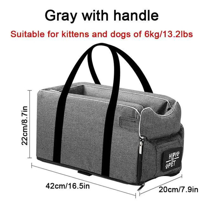 Pet Safety Seat for Small Dogs & Cats – Travel Safe and Snug!