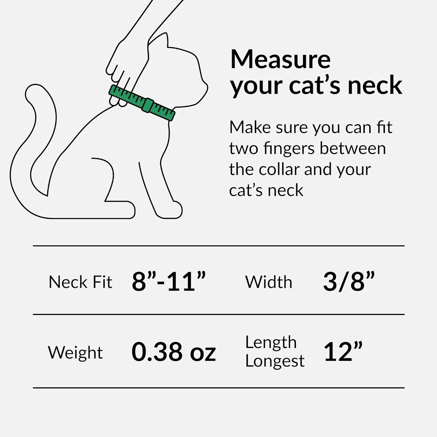 Leather Cat Collar, Cat Safety Collar with Elastic Strap, Kitten Collar for Cat with Bell Black Blue Red Orange Lime Green (8-11 Inch, Mint Green)