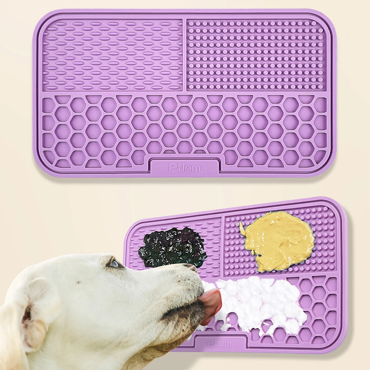 Silicone Slow Feeding Mat for Cats and Dogs – Pet Placemat & Lick Pad for Controlled Eating