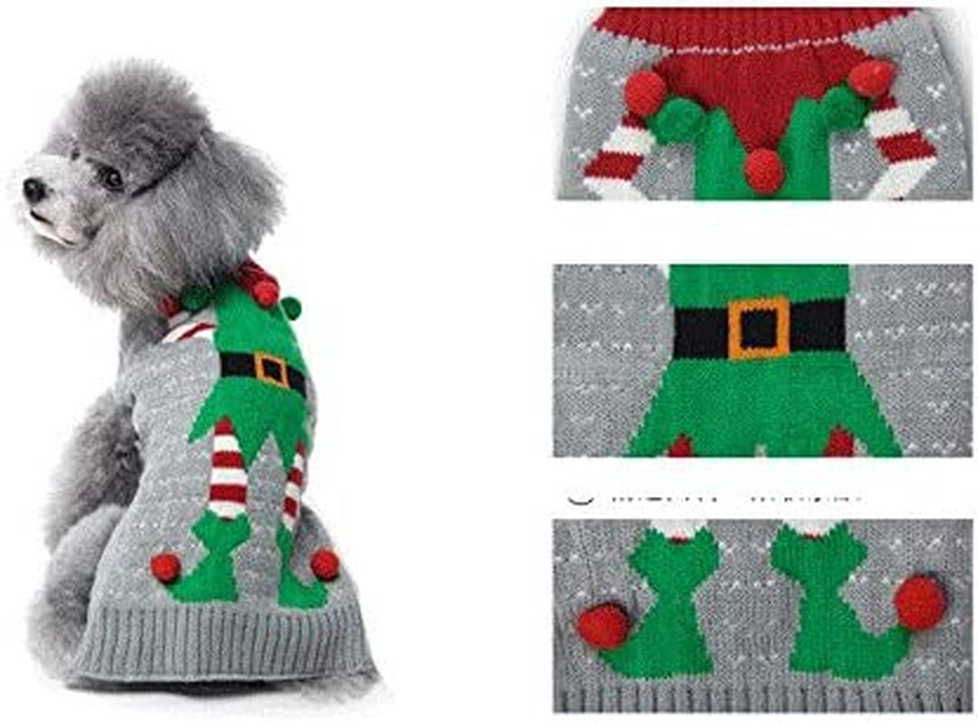 Festive Fun: Dog & Cat Christmas Sweaters and Clown Prince Puppy Apparel!