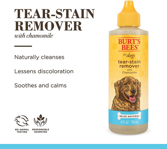 Tear Stain Remover for Dogs with Chamomile - Puppy & Dog Tear Stain Remover - Cruelty Free