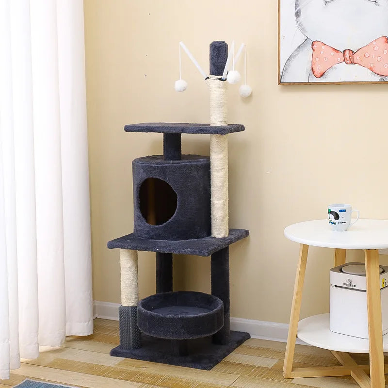 Cat Tree Tower Scratcher: The Ultimate Playground for Your Feline Friends!