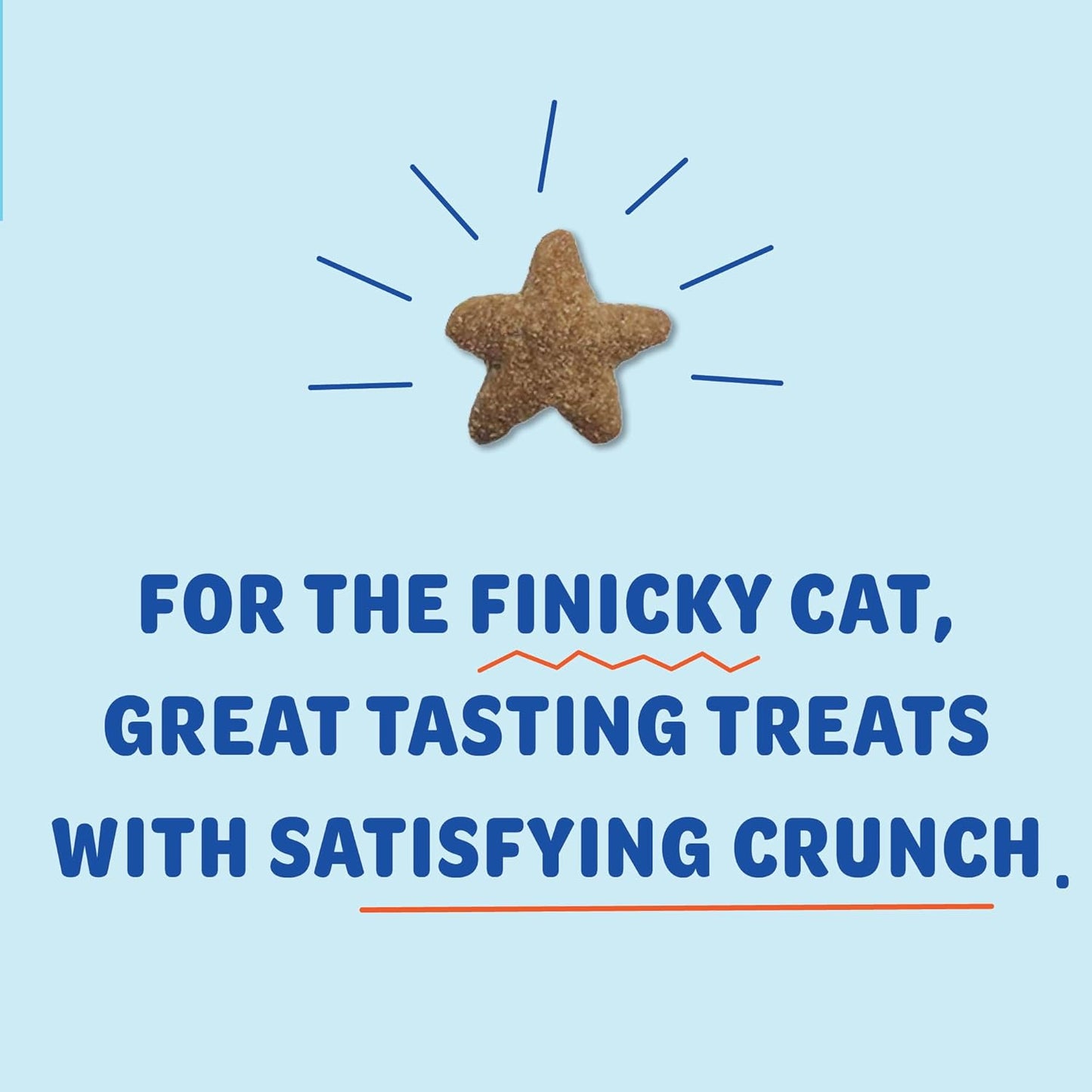 Crunchy Cat Treats - Catnip Treats for Cats with Digestive Support, Natural Ingredients Kitten Treats with Real Chicken, Healthy Flavored Feline Snacks - Catnip N Chill, 3-Pk