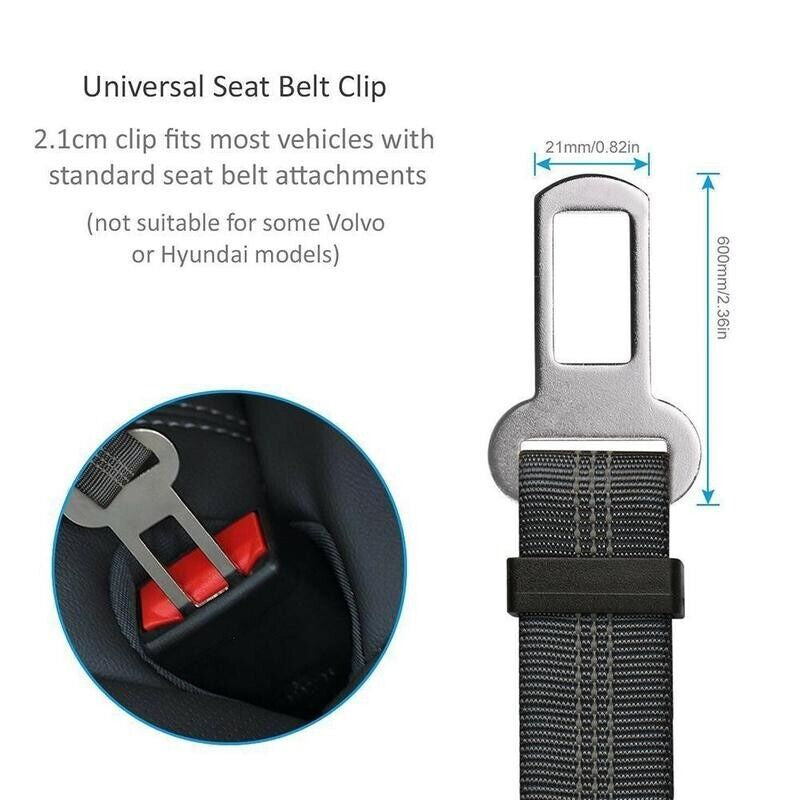 2 Pack Pet Safety Seatbelt – Travel Safe with Your Furry Friends!