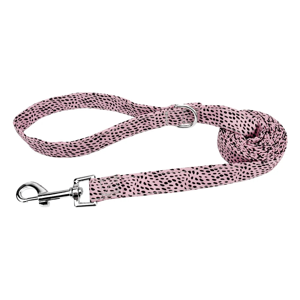 Dot Pattern Dog Leash – Safe Walking & Training Rope for Puppies and Small Pets