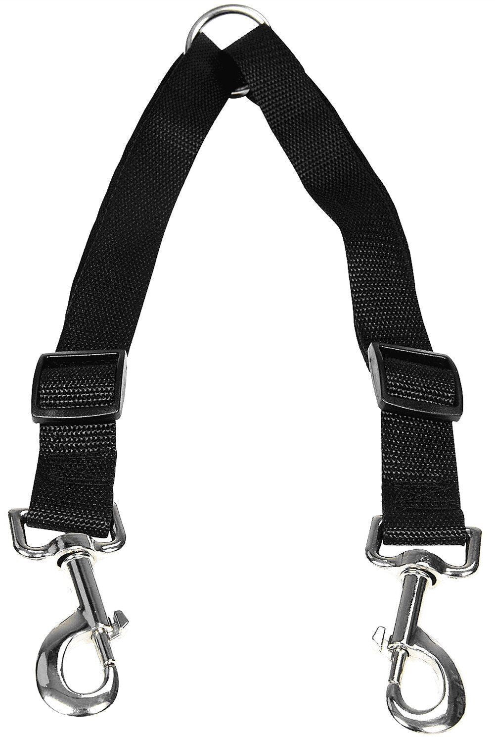 No-Tangle Dual Dog Leash Splitter – Double Dog Leashes for Walking & Training