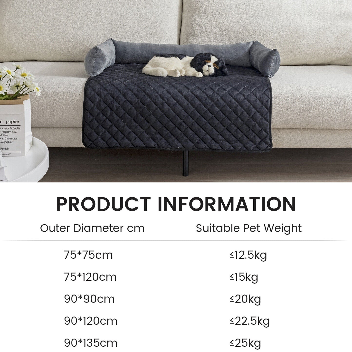 Cozy Plush Pillow Pet Bed – Soft Sofa Cushion for Cats & Dogs, Perfect for Ultimate Comfort