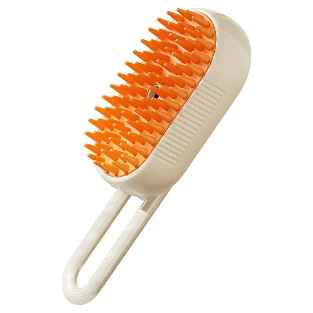 3-in-1 Cat Steam Brush & Dog Grooming Comb